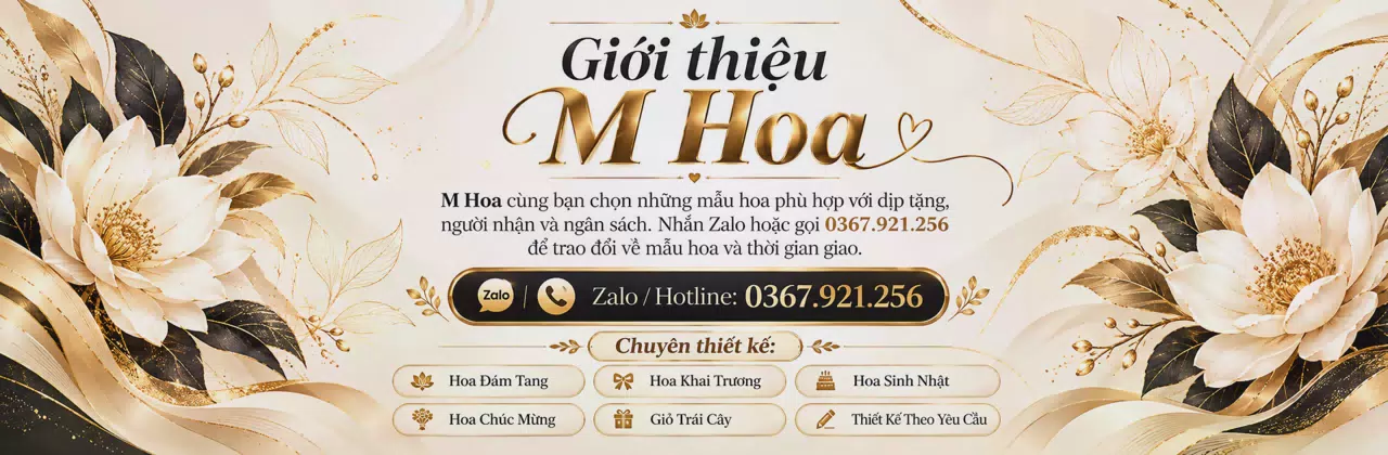 Ảnh bìa Shop hoa tươi Xã Vĩnh Thuận An Giang - Gửi hoa thay một lời nhắn